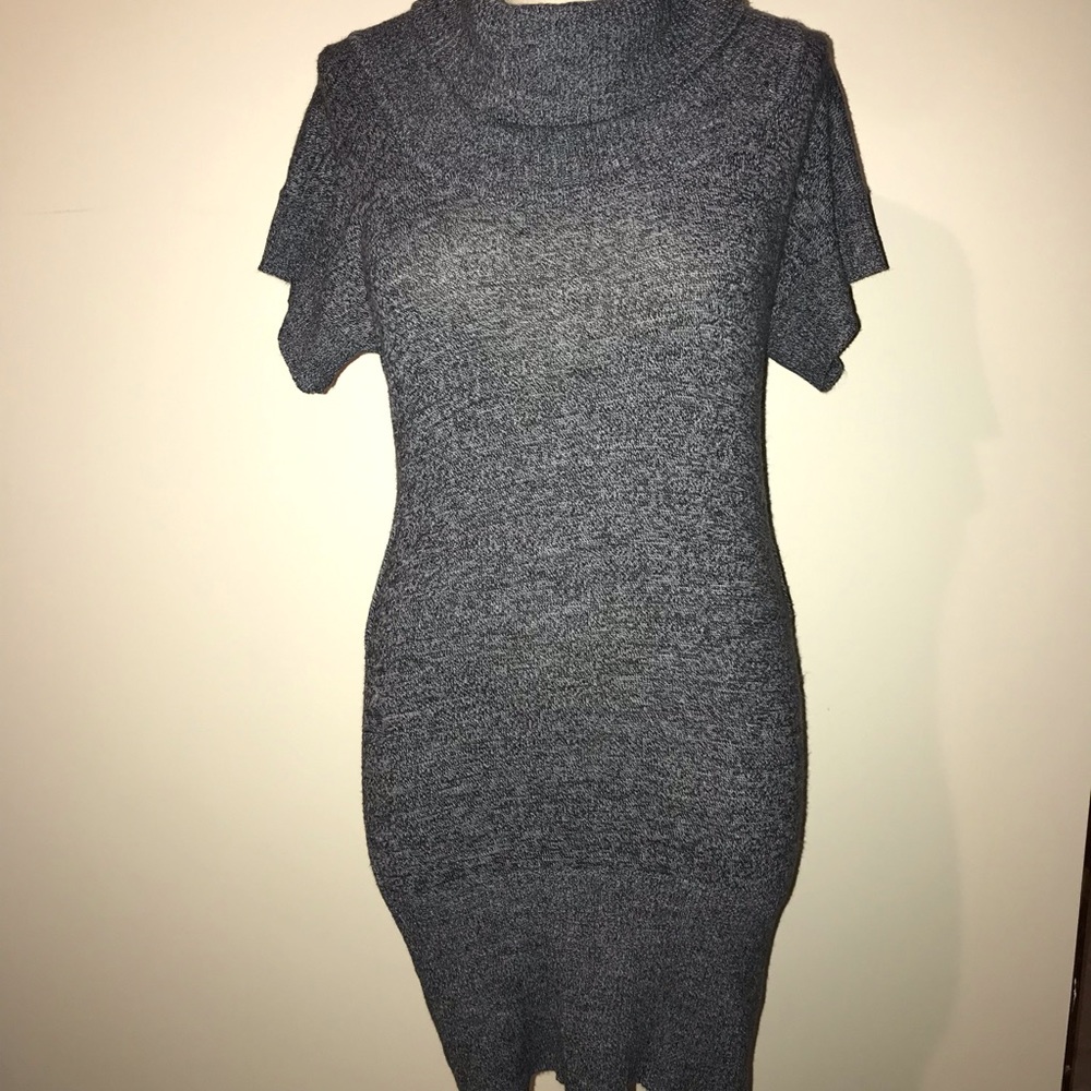 Grey Sweater Dress
